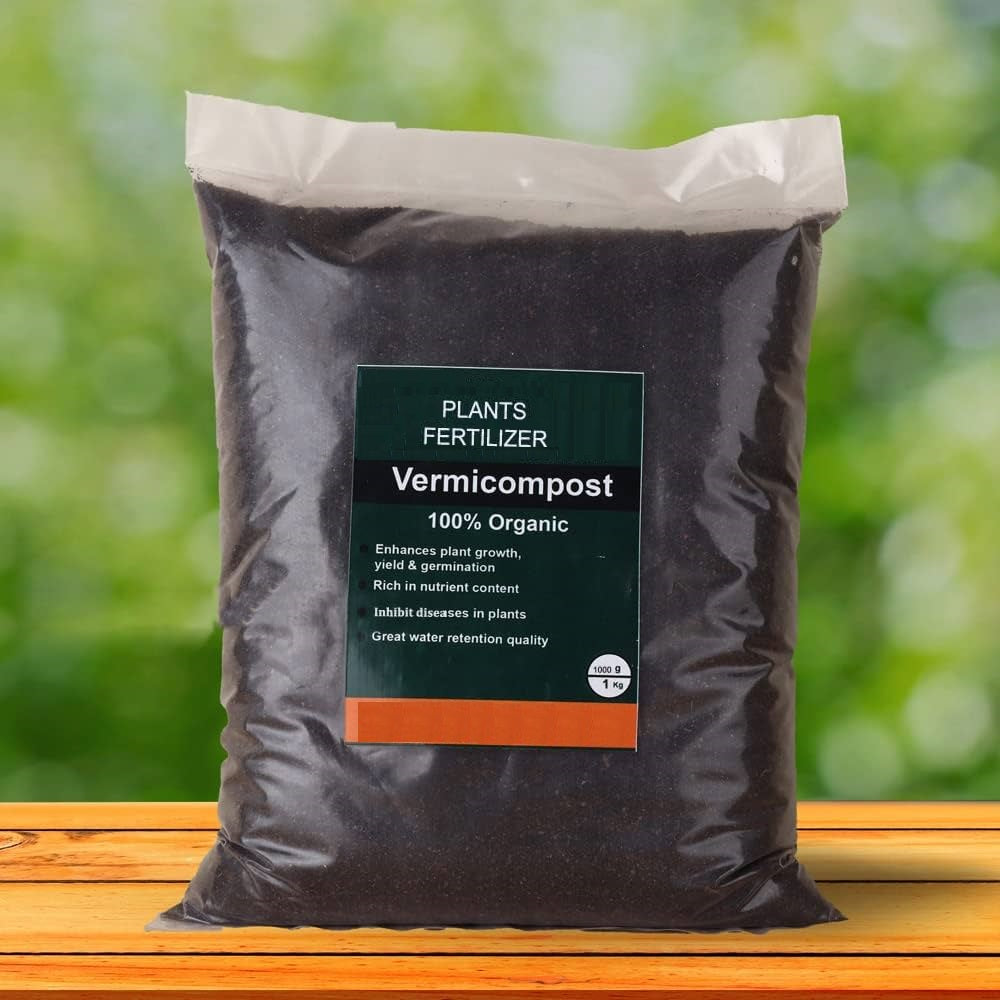 Vermicompost Plant Supplement Fertilizer for Gardening (Kg)