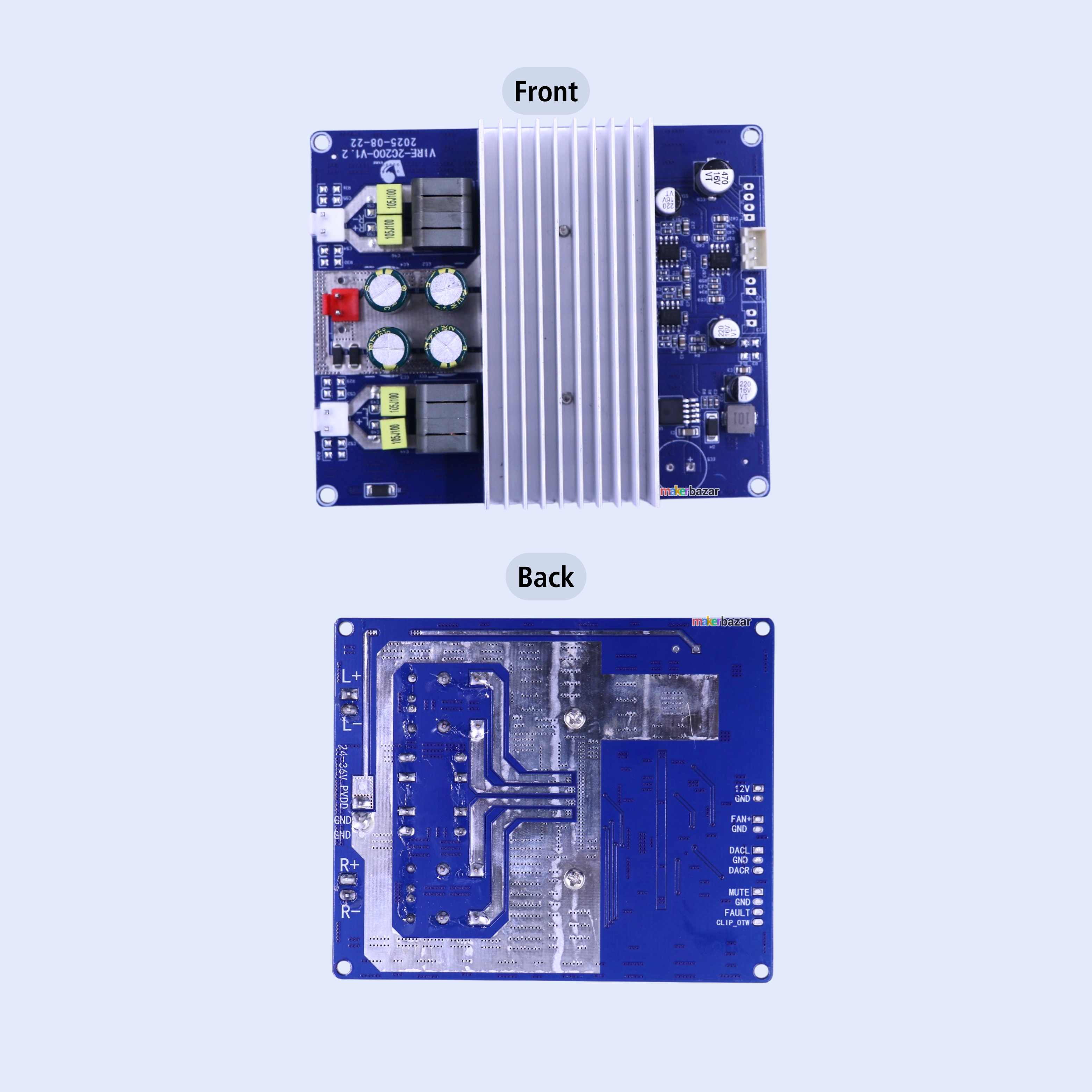 Vire-2C200 TPA3251 200W+200W Stereo Class D Amplifier