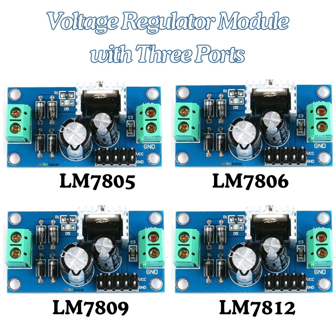LMxx DC/AC Three Terminal Voltage Regulator Module