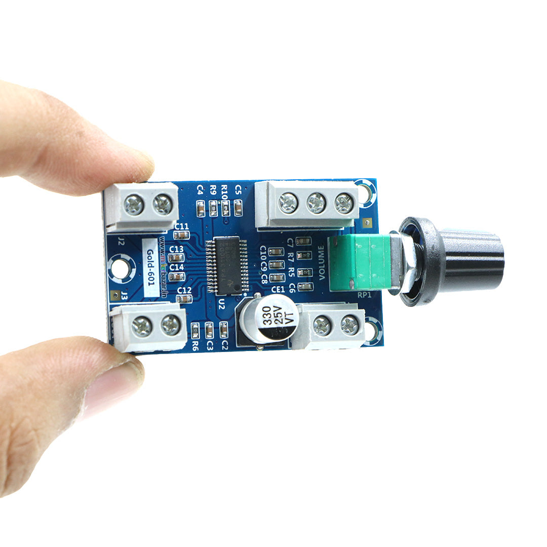 Gold-601E DC12V 2X30watt Dual channel 2.0 Class D Digital Power Amplifier Board Wide Voltage