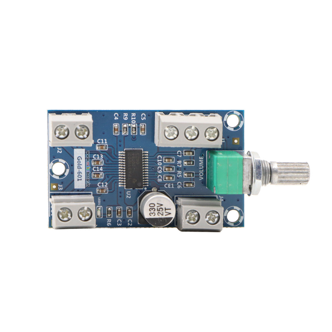 Gold-601E DC12V 2X30watt Dual channel 2.0 Class D Digital Power Amplifier Board Wide Voltage