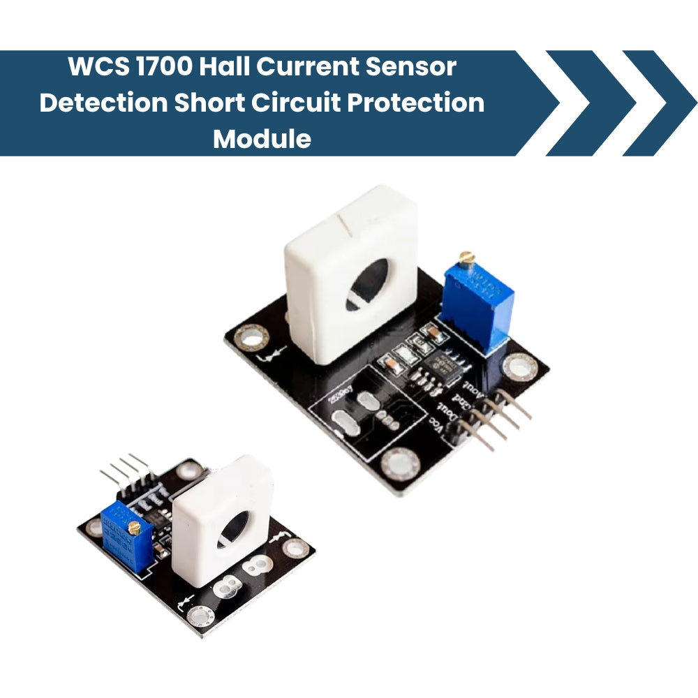 WCS Hall Current Sensor Detection Short Circuit Protection Module