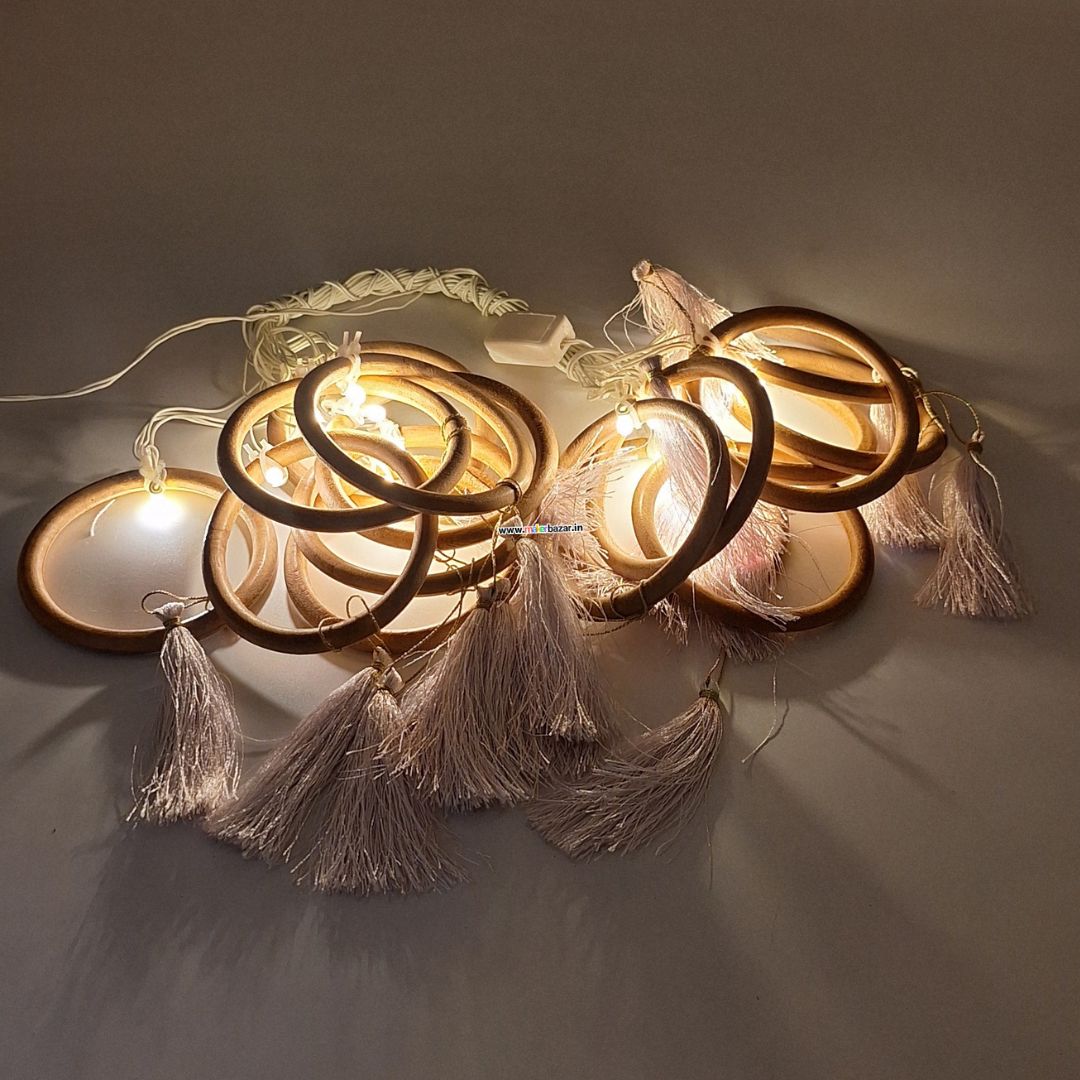 Home Decor Wall Hanging Traditional LED Light For DIY