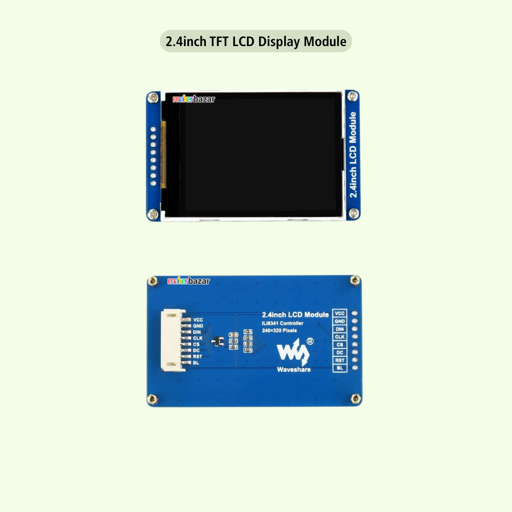 Waveshare: 18366 2.4-inch TFT LCD Display Module