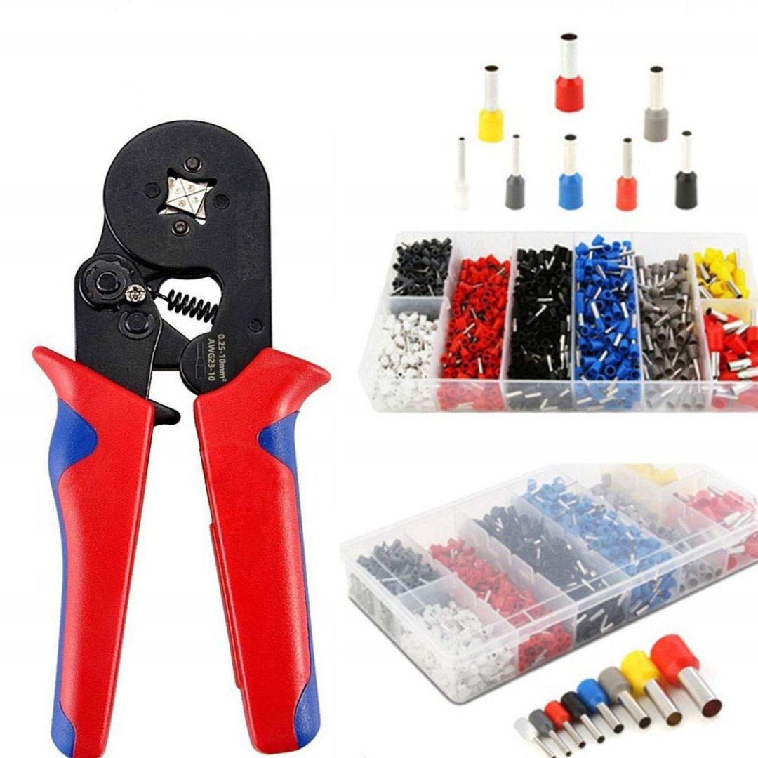 Wire Ferrule Kit Insulated Terminal Crimp Pin Connector Assorment Kit