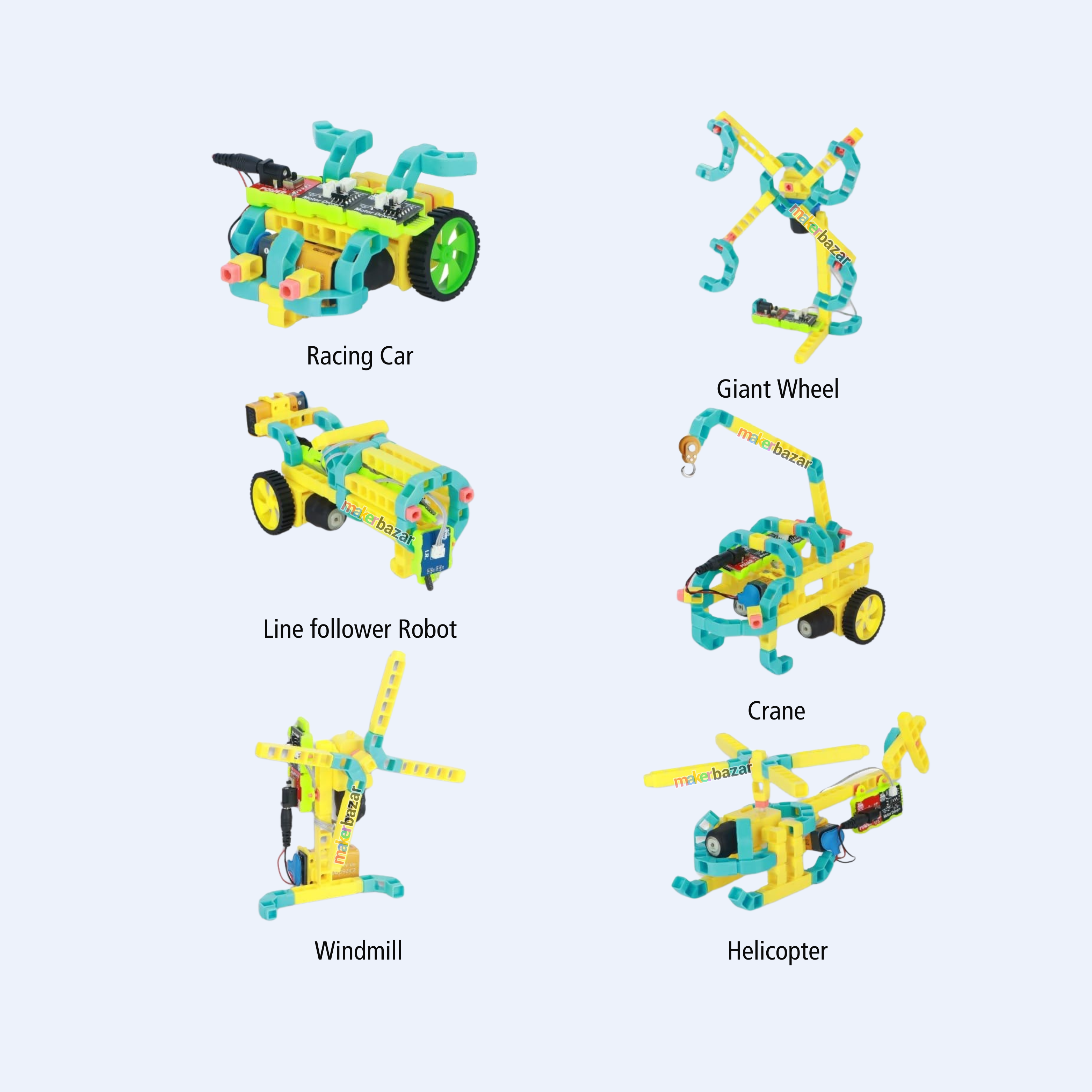 WitBlox: DIY Robotics Kit 101+ Projects STEM Learning Kit for Kids 8+