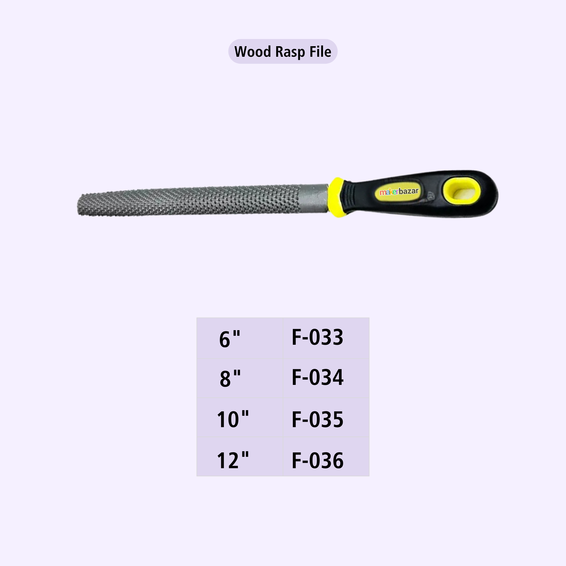 Jon Bhandari: File with Handle – Filing, Rust Removal & Sharpening Tool