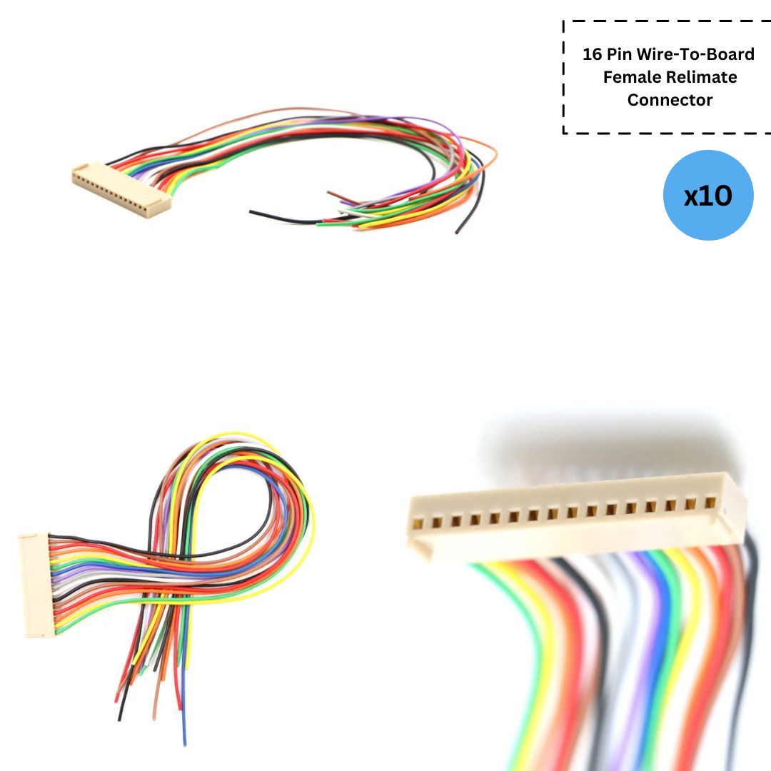 Relimate Connector with Wire Housing RMC Cable - Molex KF 2510 /KK 254 / KK .100