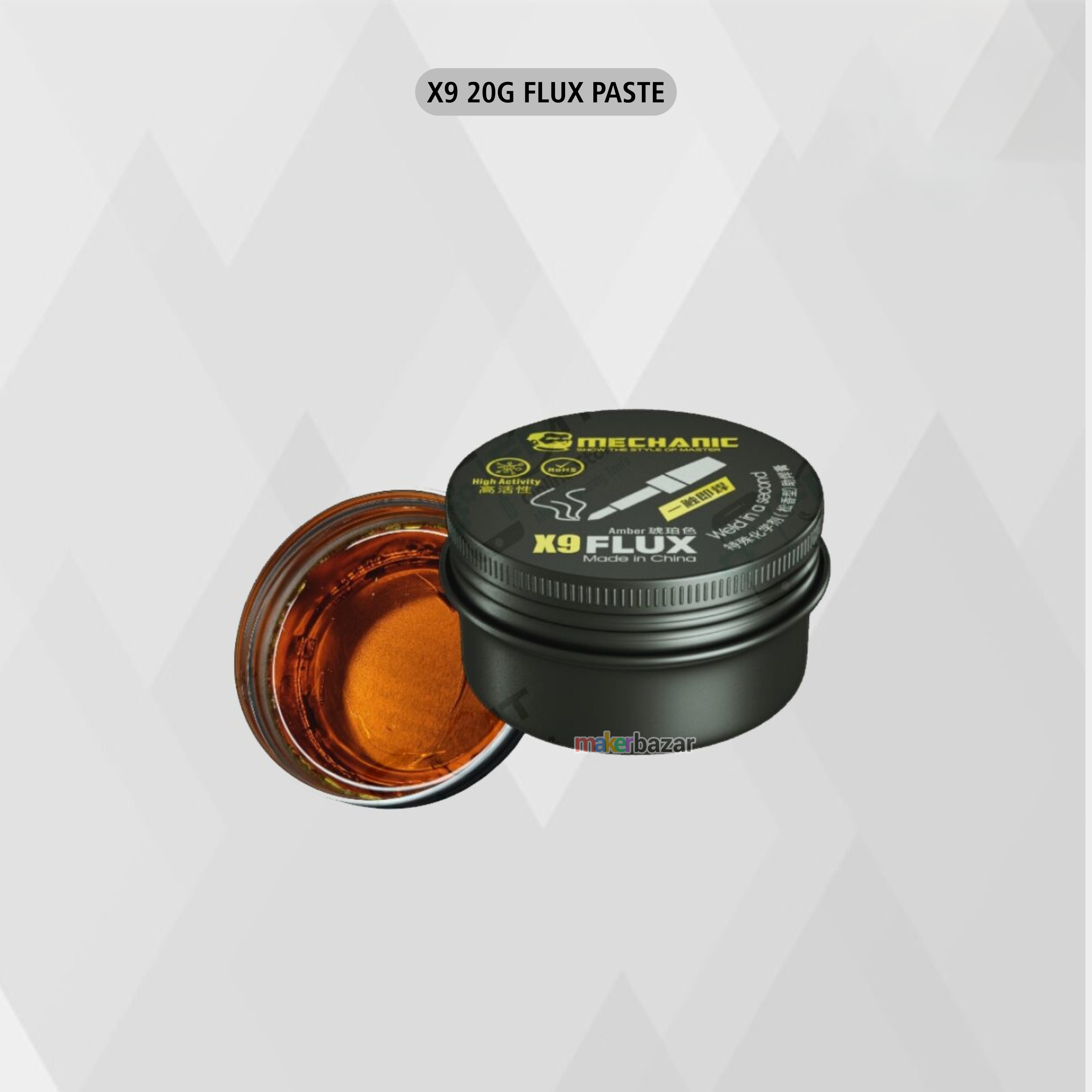 Mechanic X-Series Rosin Flux 20g Soldering Paste for PCB & BGA