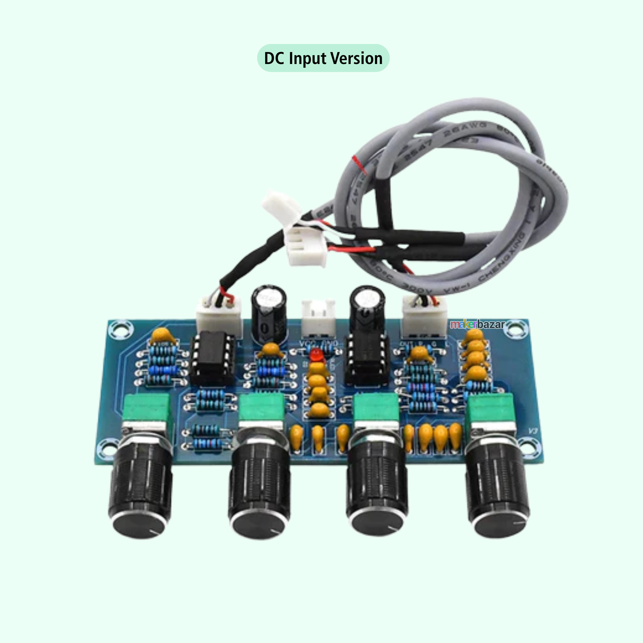 XH-A901 NE5532 Tone Board Pre-Amplifier with Bass & Treble Control (AC/DC version)
