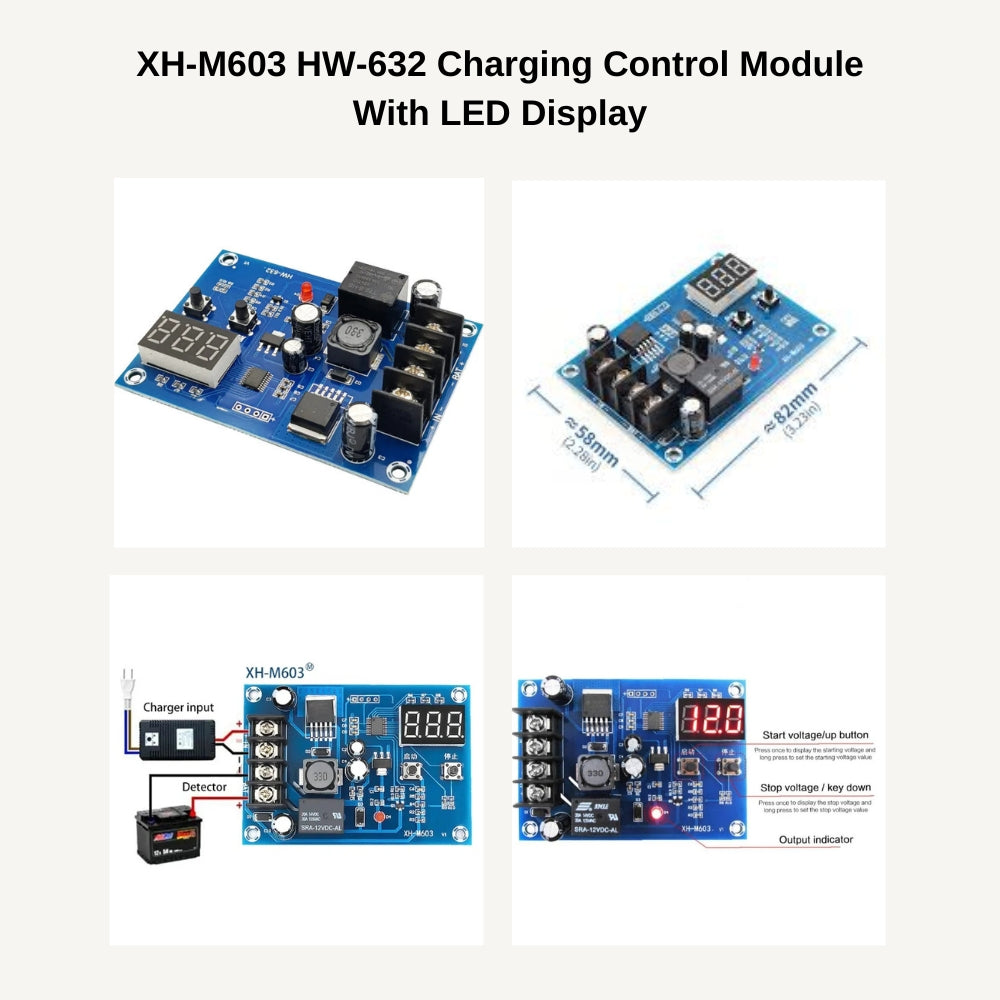 XH-M6xx Battery Charging Module Intelligent Control Panel