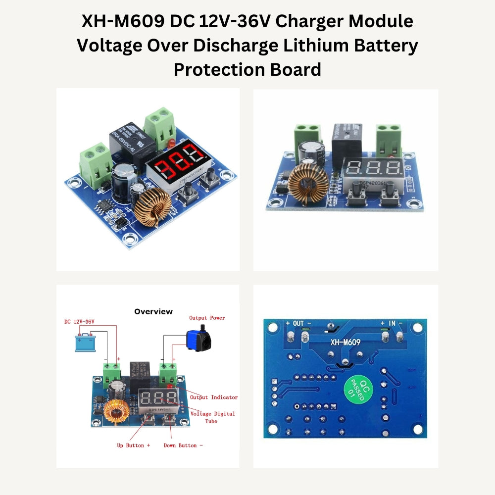 XH-M6xx Battery Charging Module Intelligent Control Panel
