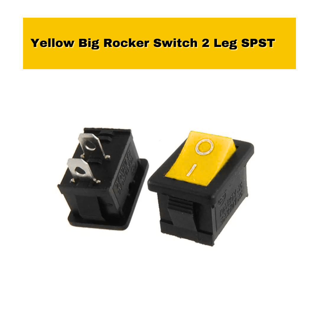 KCD1 Big Rocker Switch 2 Leg SPST
