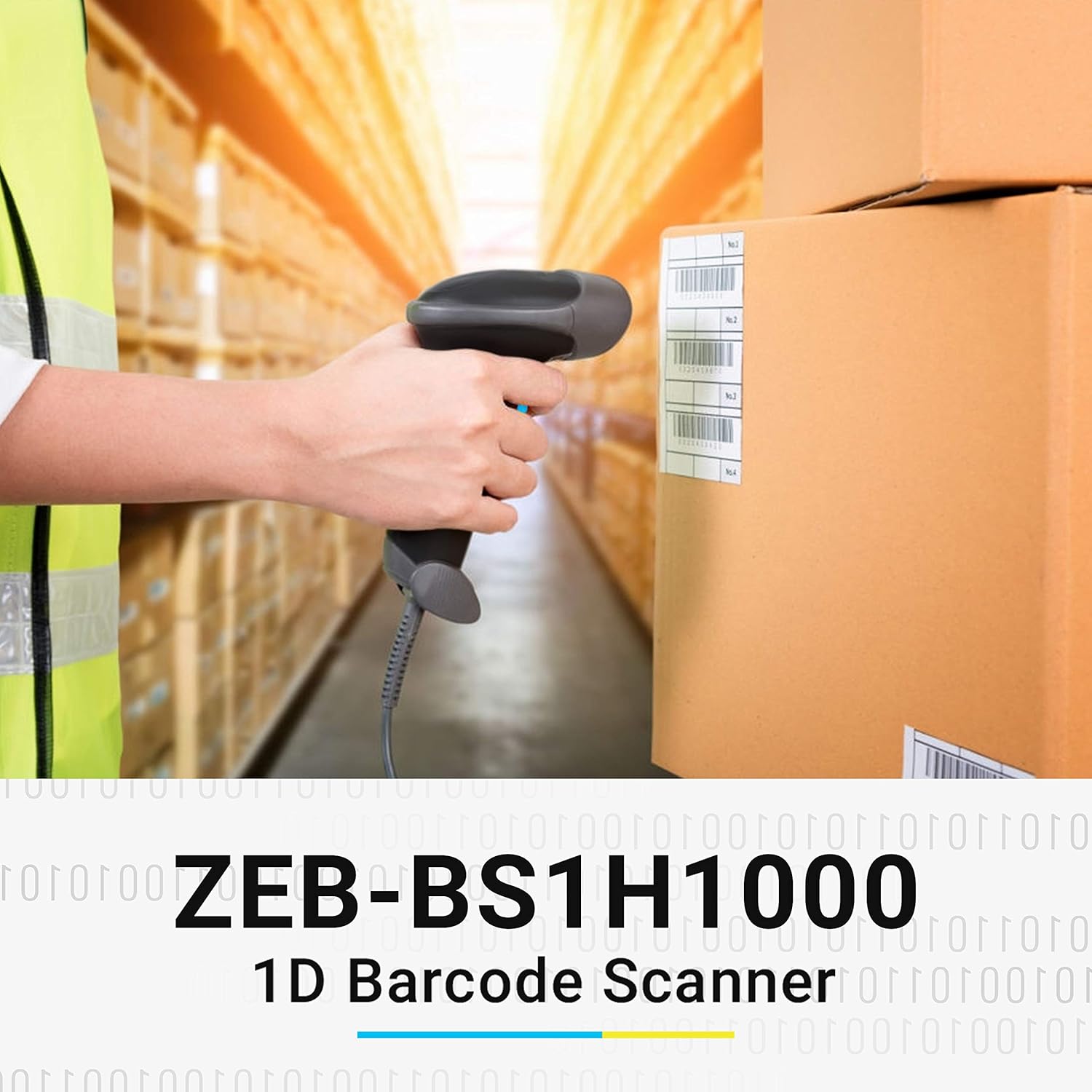 Zebronics Laser Handheld Barcode Scanners