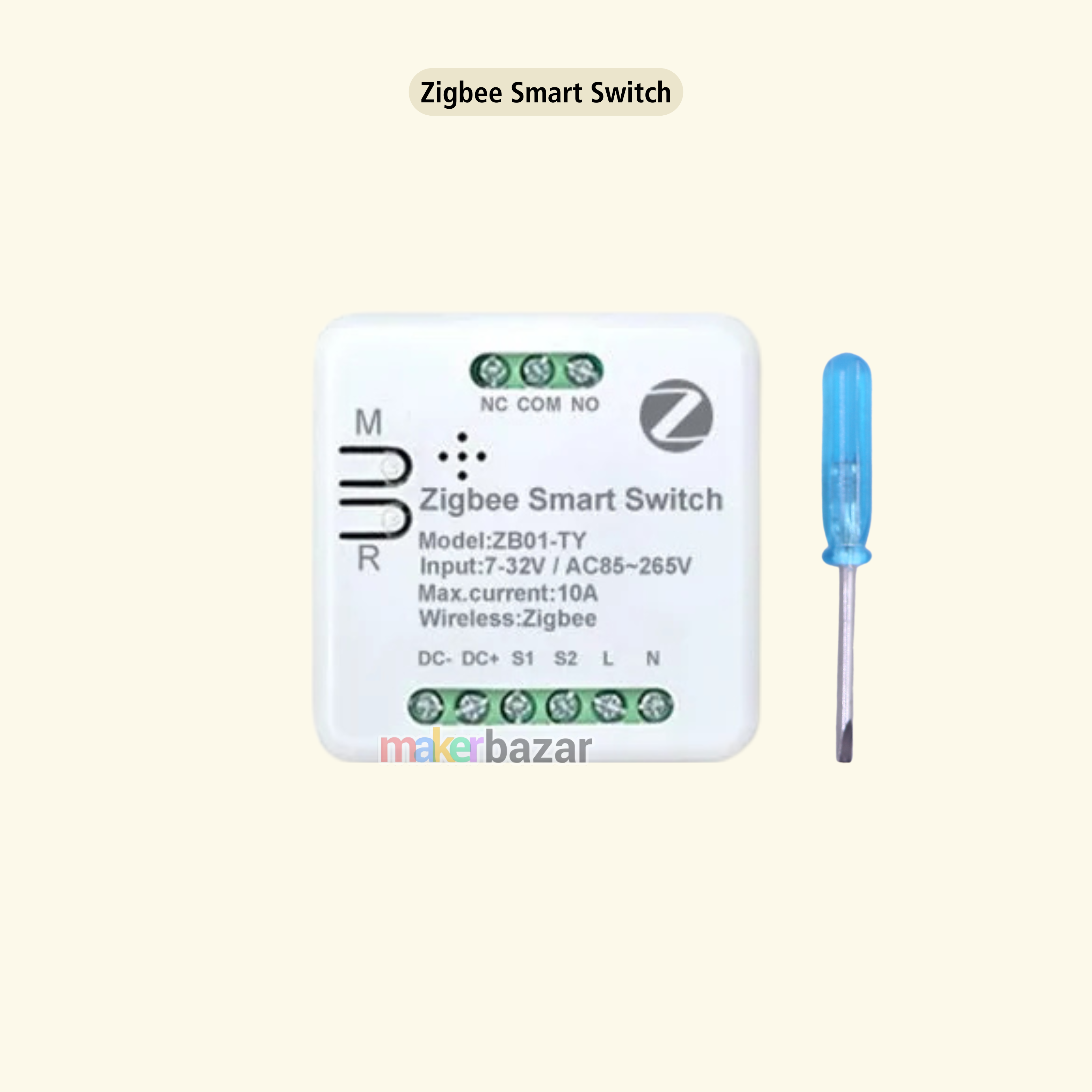 Tuya/Smart-Life WiFi RF Smart Switch Relay Module 7-32VDC 85-265VAC 10A For Home Automation