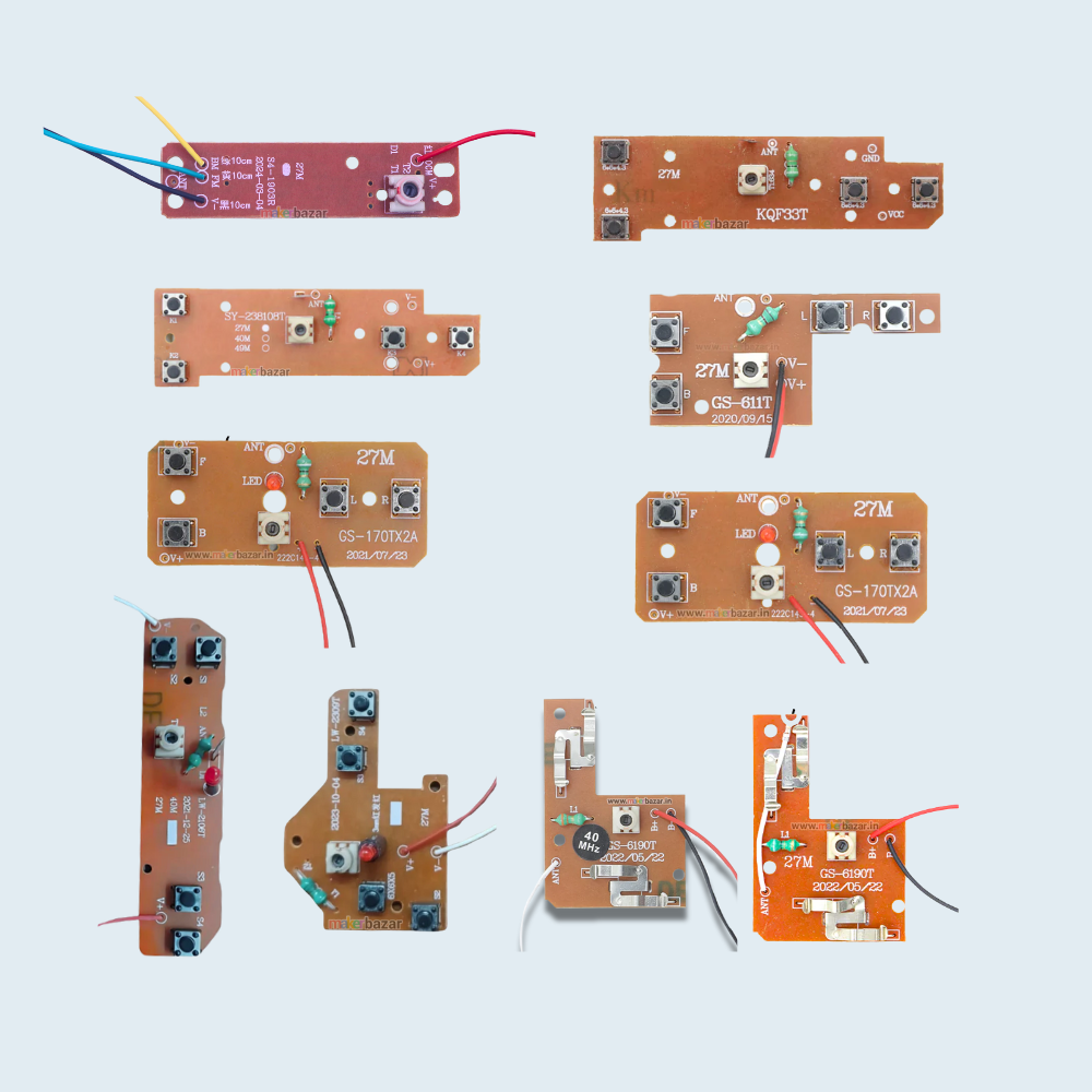 4CH RC Remote Control Wireless Transmitter and Receiver Circuit Board