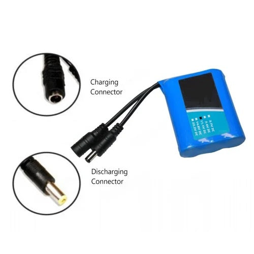 11.1v Rechargeable Lithium-ion Battery (3 Cell Type) Female DC Jack