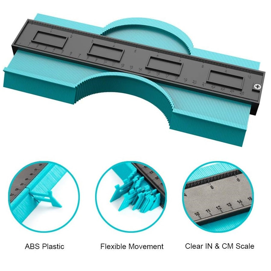 10-Inch Precision Contour Gauge Profile Tool