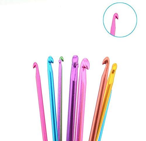Coloured Aluminum Crochet Hook Knitting Needle
