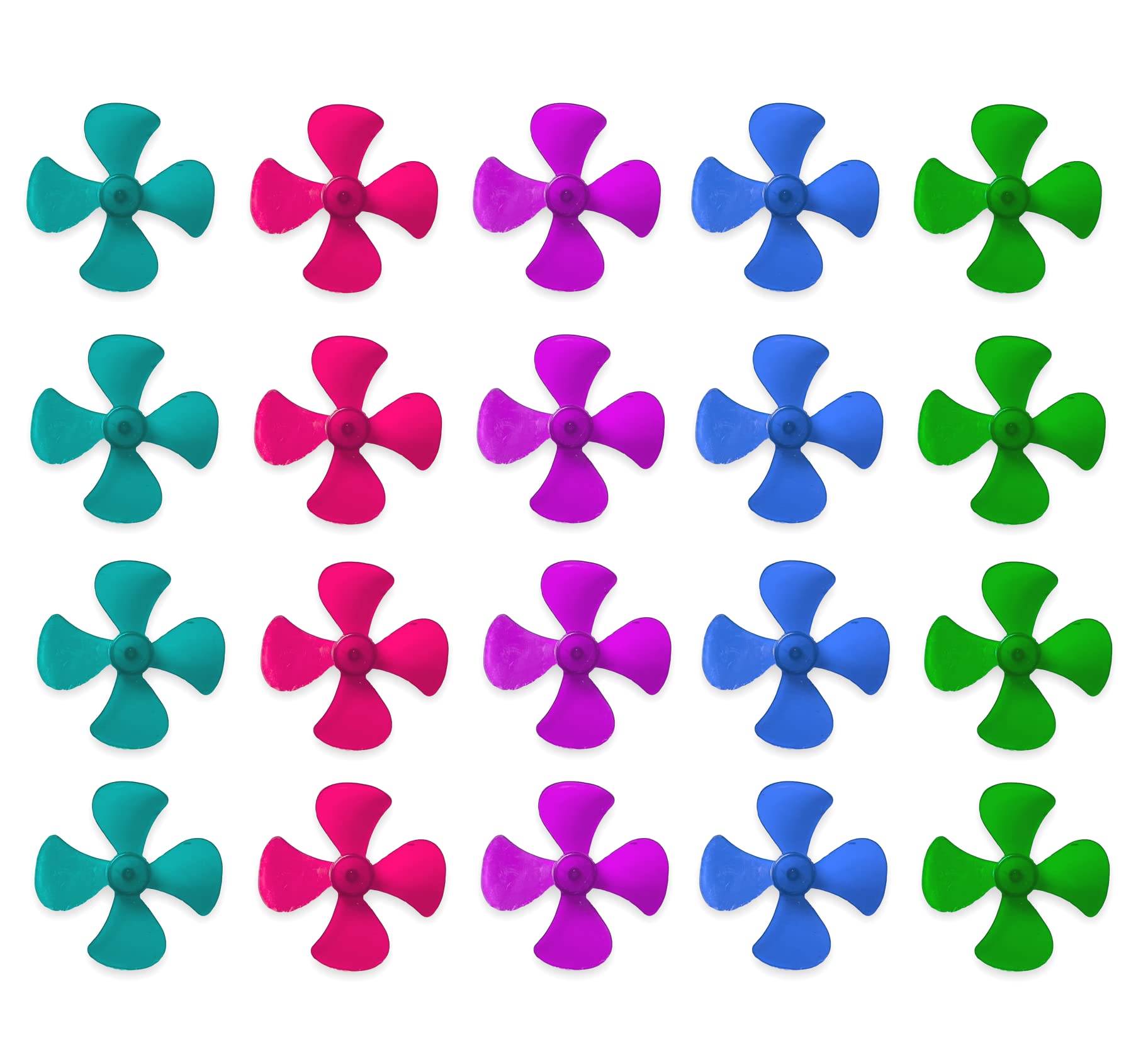 Four Blade Mini Propeller Toy Fan for 1.8mm Shaft