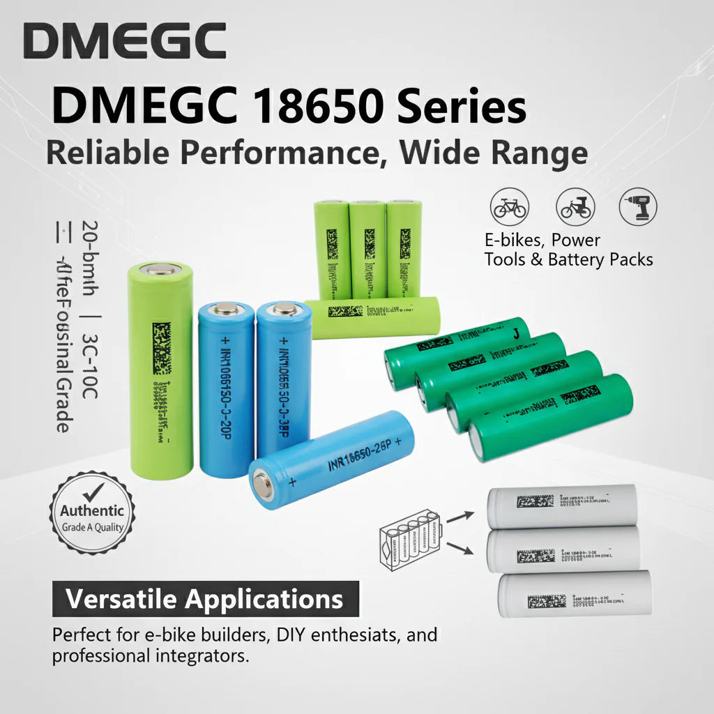 DMEGC 18650 3.7V Lithium-Ion Rechargeable Battery