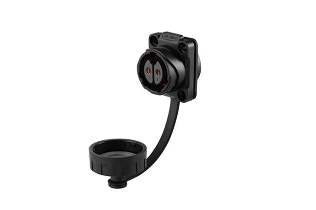 CNLINKO YM20 2-Pins 20A 500V IP68 Waterproof Power Connector Socket