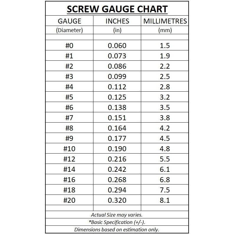 M6.1 #14 Stainless Steel Self-Tapping Screws