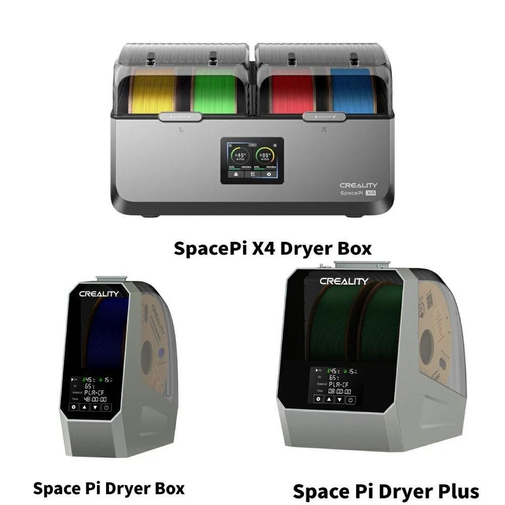 Creality Space Pi Filament Dry Box – Heated & Humidity-Controlled