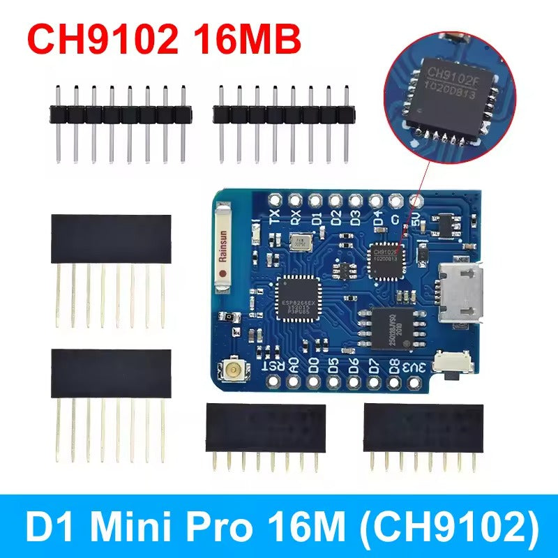 Wemos D1 Mini - IOT ESP8266 Based Development Boards