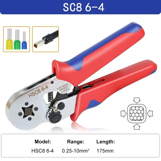 Ferrule Connector Wire Crimping Tools AWG23-10