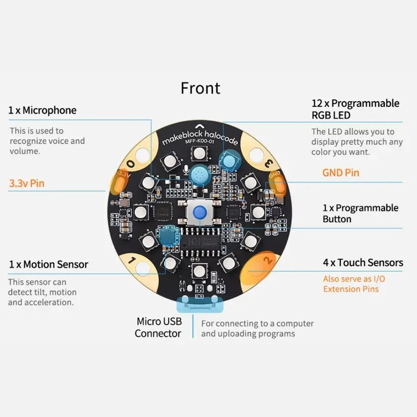 Makeblock HaloCode Wireless Single Board Computer
