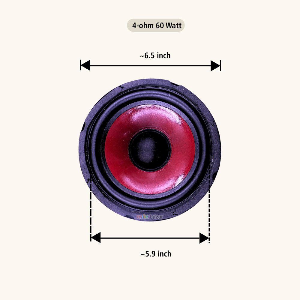 6 Inch Subwoofer Speaker