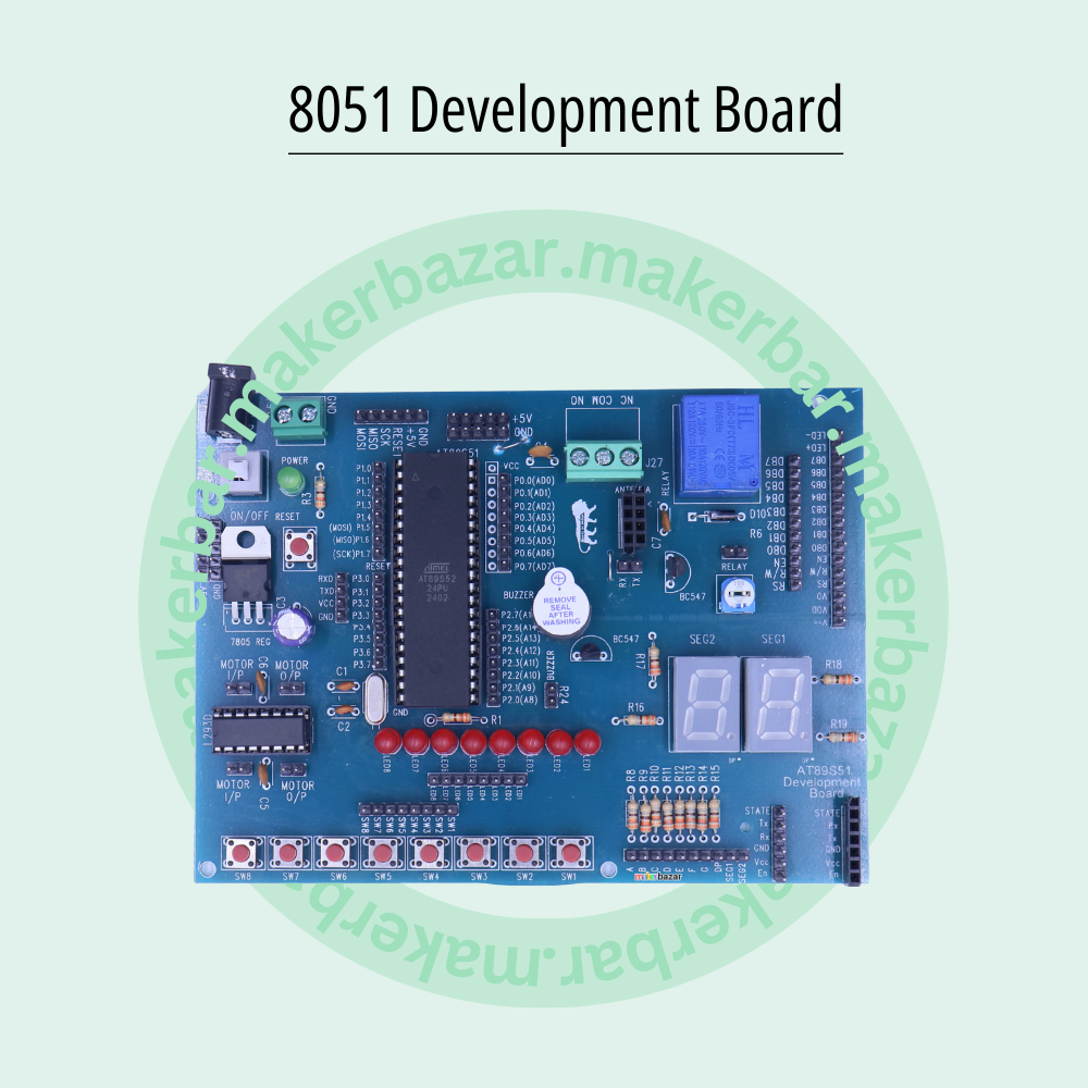 AT89S51/52 8051 Development Board | Microcontroller Training & Embedded System Learning Kit