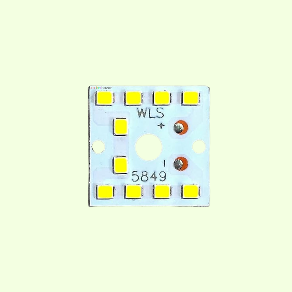 9W MCPCB 25x25mm Metal Core LED PCB