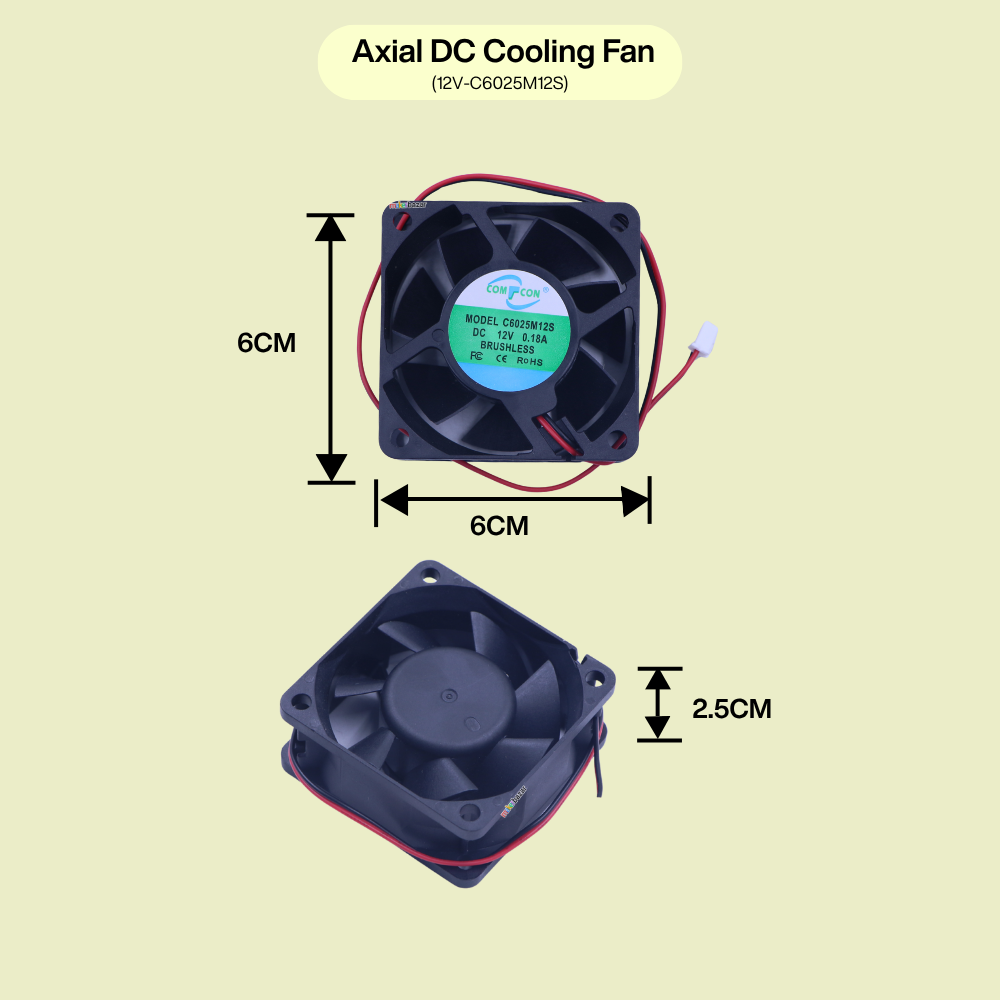 Compcon: Premium Axial DC Cooling Fan Blowers