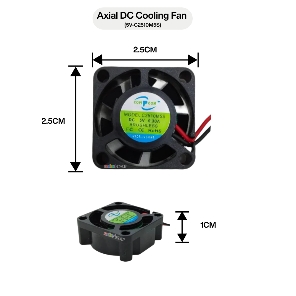 Compcon: Premium Axial DC Cooling Fan Blowers