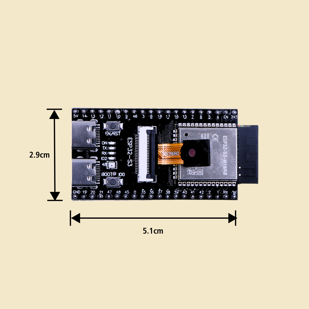 ESP32-S3 N16R8 Cam Development Board WiFi and Bluetooth 5.0 Module