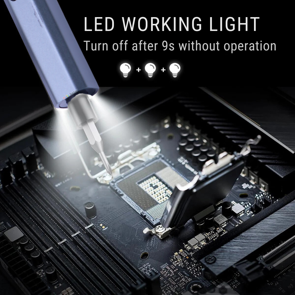 16-in-1 Rechargeable Cordless Electric Mini Screwdriver Set