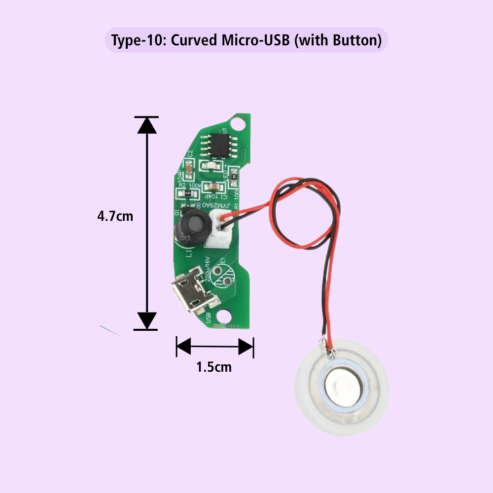 5VDC 108KHz Humidifier/Mist Maker USB Spray Module