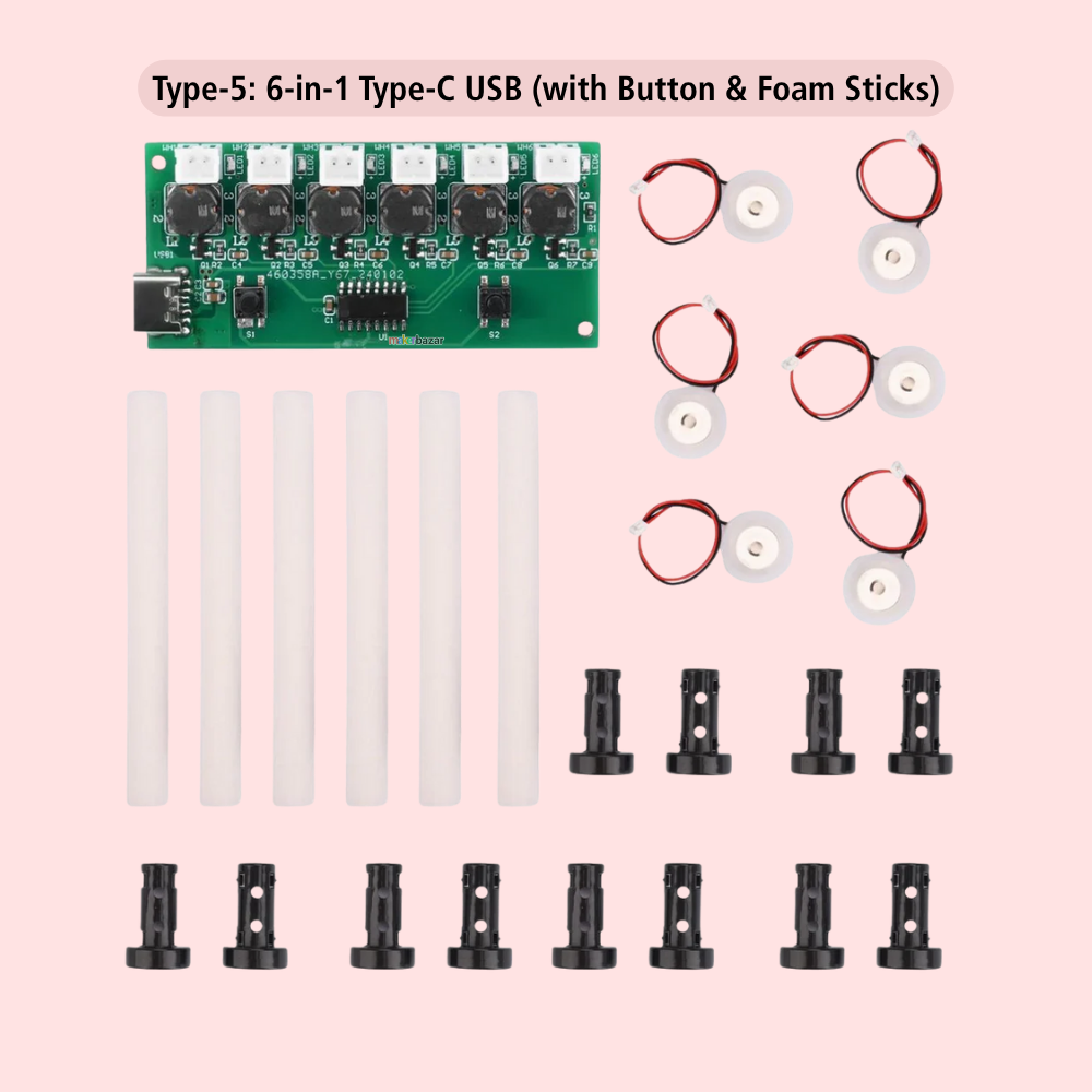 5VDC 108KHz Humidifier/Mist Maker USB Spray Module