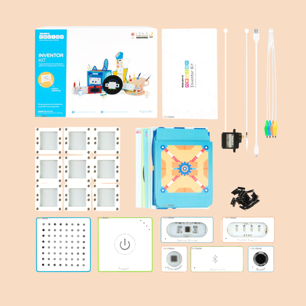 Makeblock Neuron Inventor Kit | Programmable Electronic Building Block Set