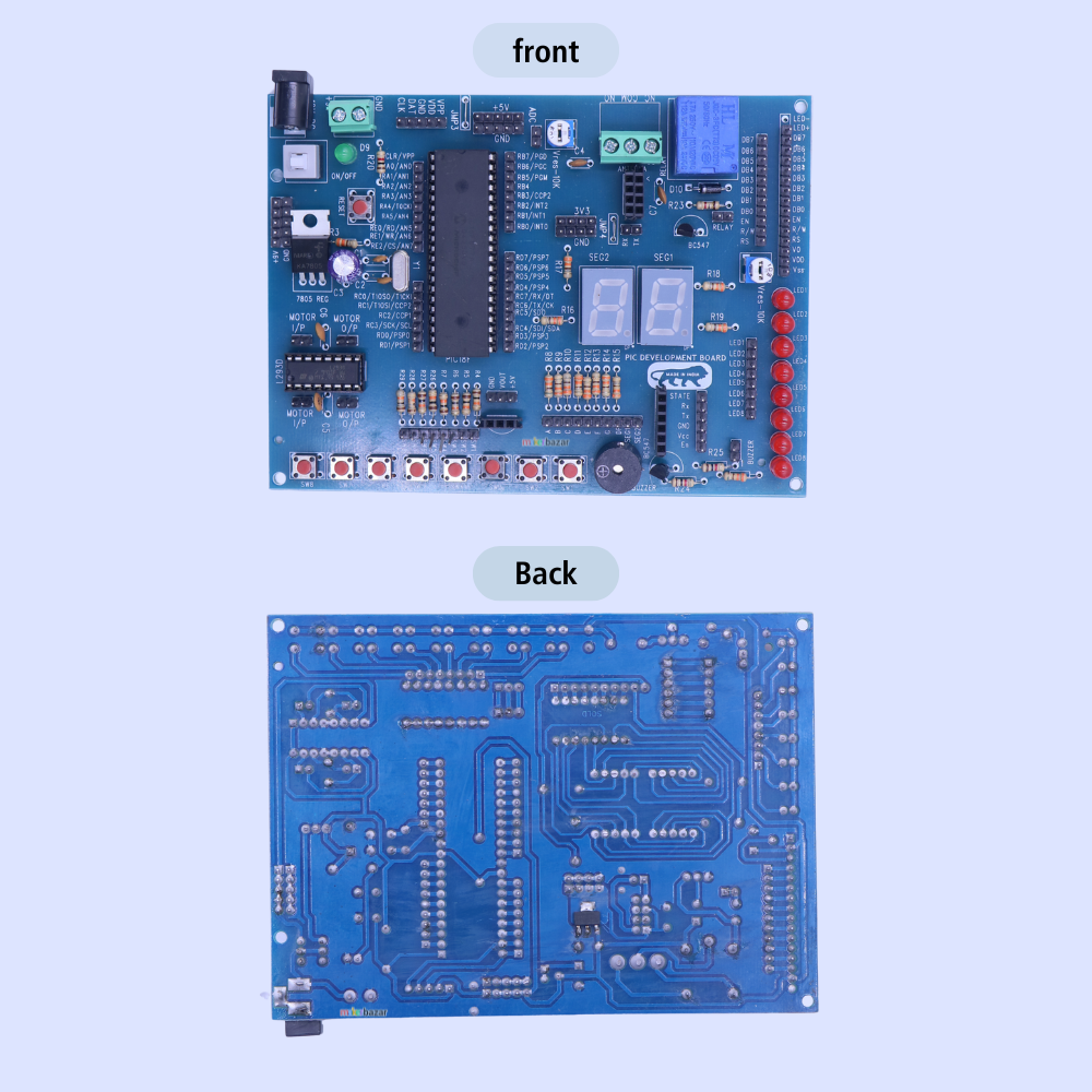 PIC Microcontroller Development Board – Prototyping & Learning Kit