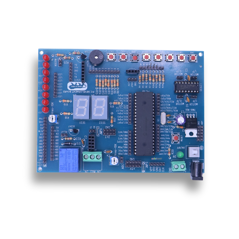 PIC Microcontroller Development Board – Prototyping & Learning Kit