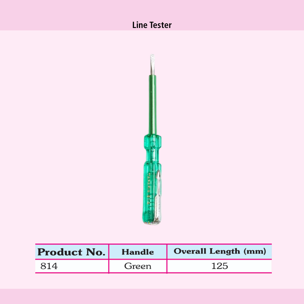 Taparia Line Tester – High Quality Electric Test Screwdriver