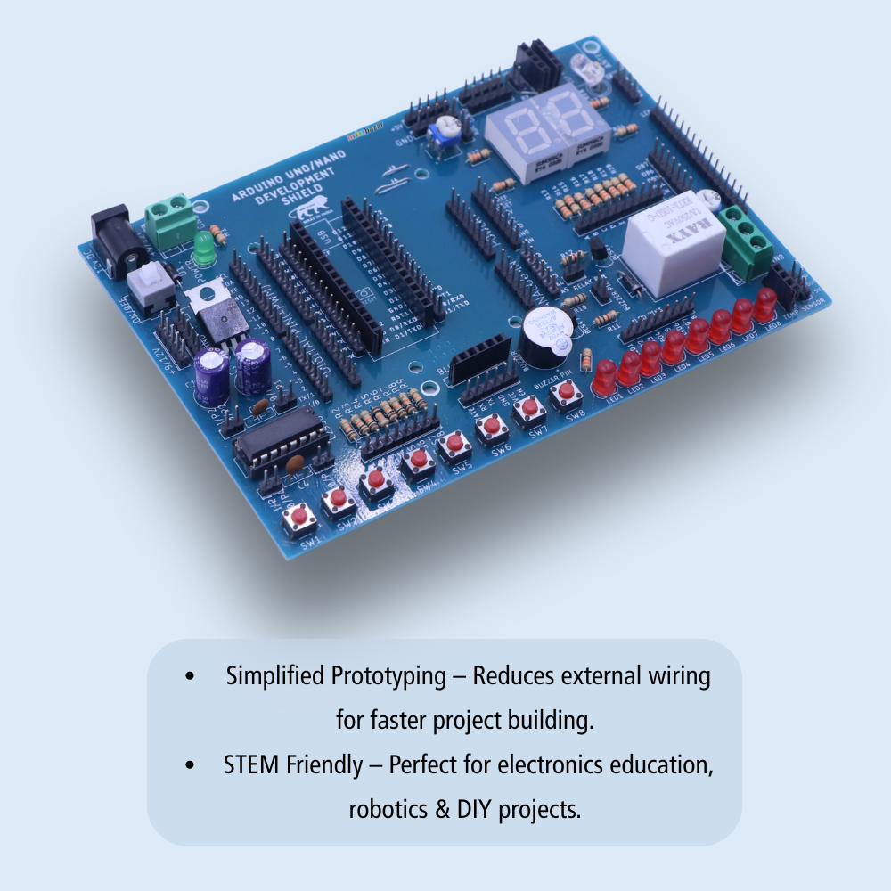 Uno/Nano Development Board for Learning/DIY