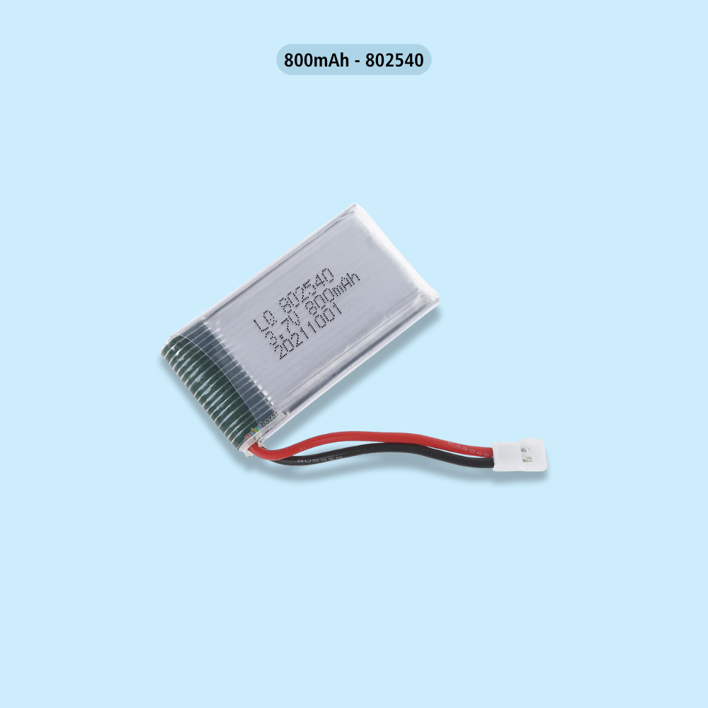 Generic: Drone Lipo Battery - Single Cell 3.7V Lithium Polymer Battery for Mini Drone