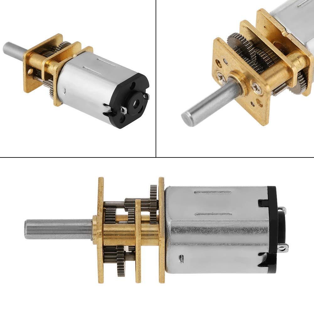 N20 6-Volt Micro Metal Gear Motor - Straight