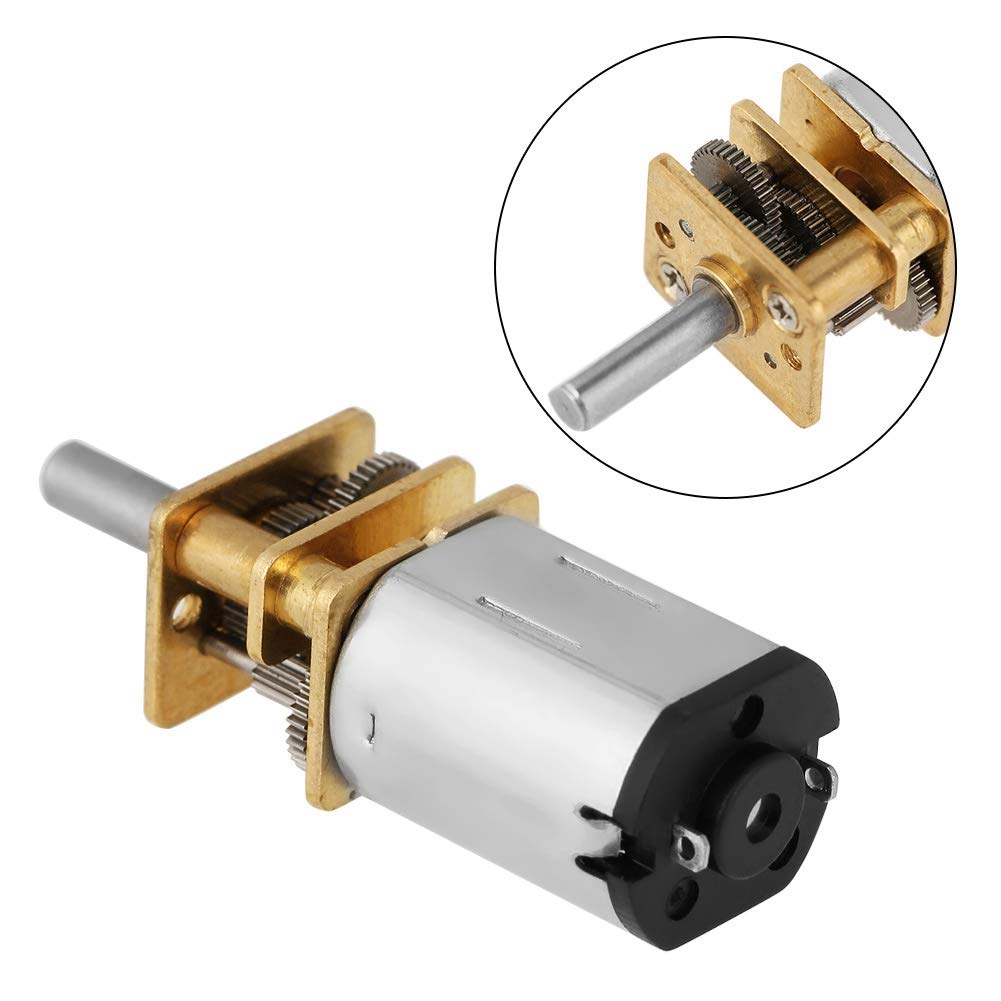 N20 6-Volt Micro Metal Gear Motor - Straight