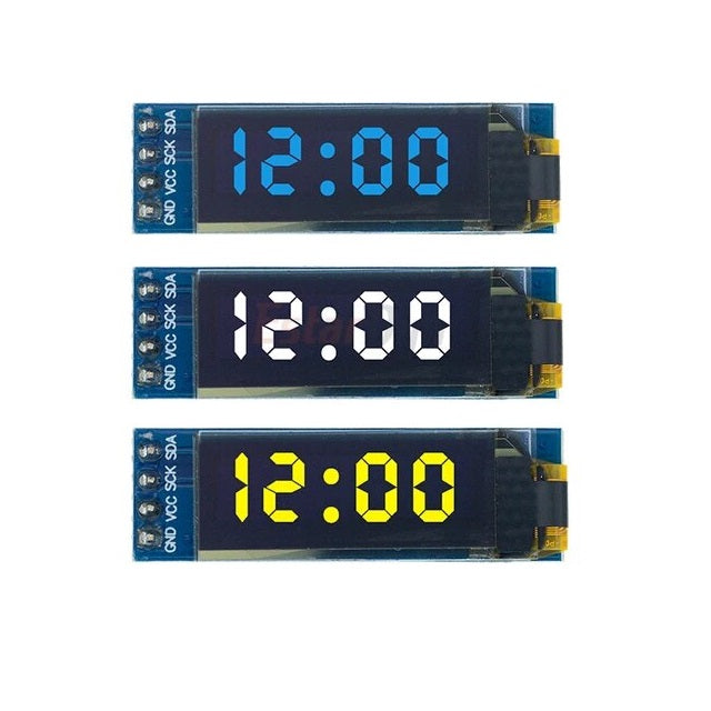 0.91 inch I2C/IIC Serial 4-Pin OLED Display Module