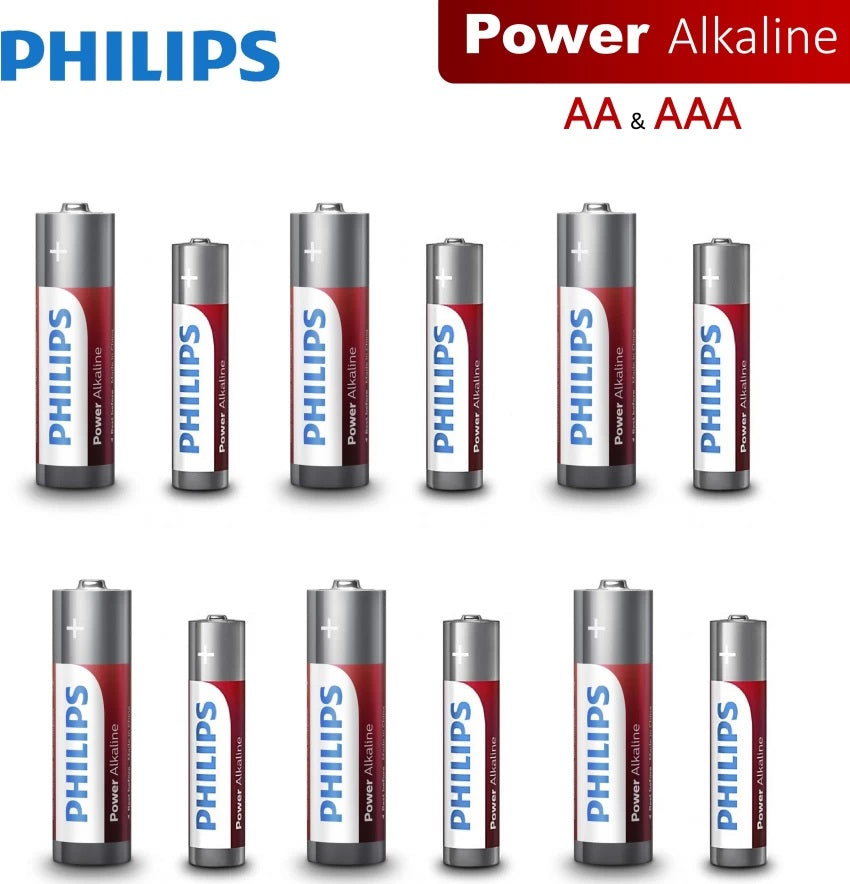 Philips: AA/AAA Power Alkaline Cell (Red)